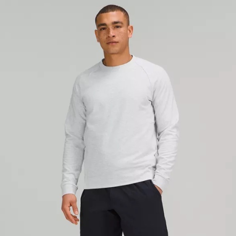 Lululemon City Sweat Crew Small Men’s grey sweatshirt NWT